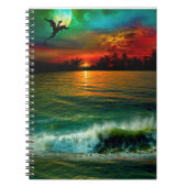 Aloha Shifters dragon notebook Notitieboek (Voorkant)