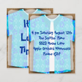 Aloha Shirt Luau Tiki Party Kaart (Voorkant / Achterkant)