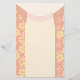 Aloha Shirt Stationery Briefpapier
