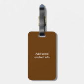 Aloha Shirt Tourist Label Bagagelabel (Achterkant verticaal)