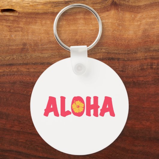 Aloha Sleutelhanger (Achterkant)
