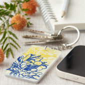 Aloha Sleutelhanger met Cereus Flowers (Voorkant Rechts)