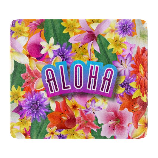 Aloha! Snijplank (Voorkant)