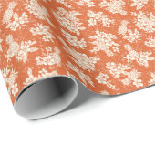 Aloha Spirit: harmonie tussen Hibiscus en ananas. Cadeaupapier (Rol Hoek)