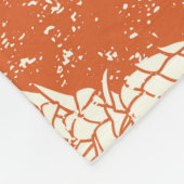 Aloha Spirit: harmonie tussen Hibiscus en ananas. Fleece Deken (Hoek)