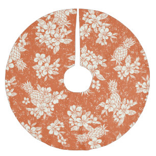 Aloha Spirit: harmonie tussen Hibiscus en ananas. Kerstboom Rok