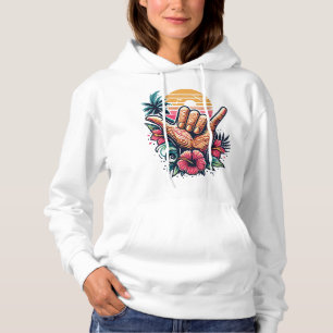 Aloha Spirit – Hawaiian Shaka Art Hoodie