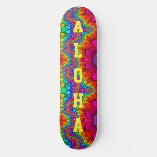 Aloha Splash Skateboard (Voorkant)