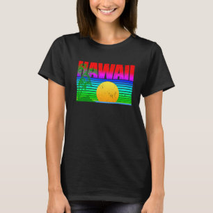 Aloha staat op de Hawaiiaanse eilanden T-shirt