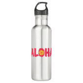 Aloha Stainless Steel Water Bottle Waterfles (Voorkant)