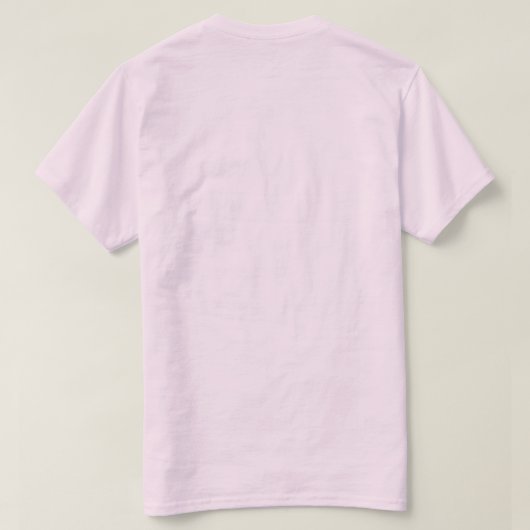 Aloha Stam Pink T-shirt (Design achterkant)