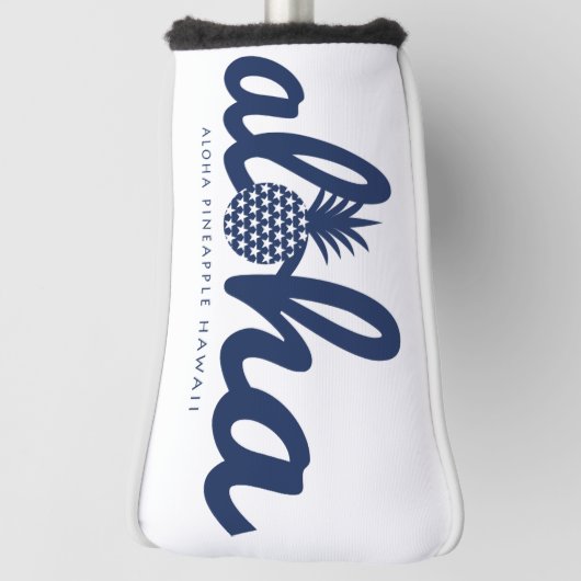 aloha (star) 018navy golfheadcover (Draai 90)