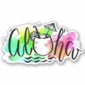 Aloha Sticker (Voorkant)