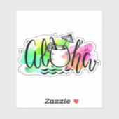 Aloha Sticker (Vel)