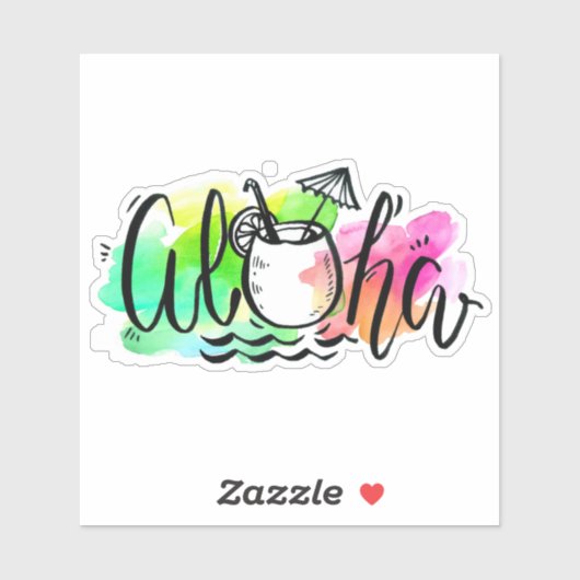 Aloha Sticker (Vel)