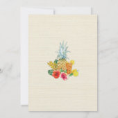 Aloha Stock De Bar Cocktail Verloving Uitnodigen Kaart (Achterkant)