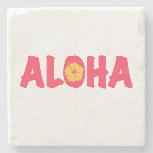 Aloha Stone Onderzetter (Voorkant)