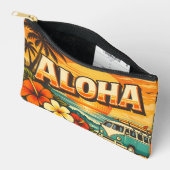 Aloha Strand Zonsondergang Eiland Stijl Etui (Open)