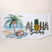 Aloha Stranden! Badhanddoek (Voorkant)