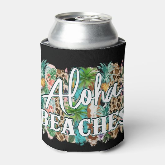 Aloha stranden! Blikjeskoeler (Blikje Voorkant)
