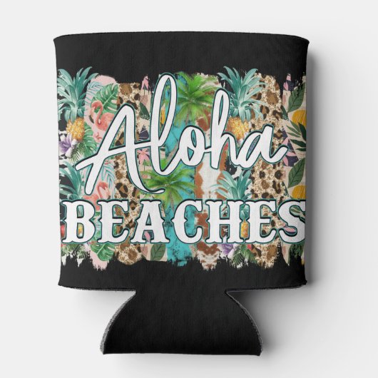 Aloha stranden! Blikjeskoeler (Achterkant)