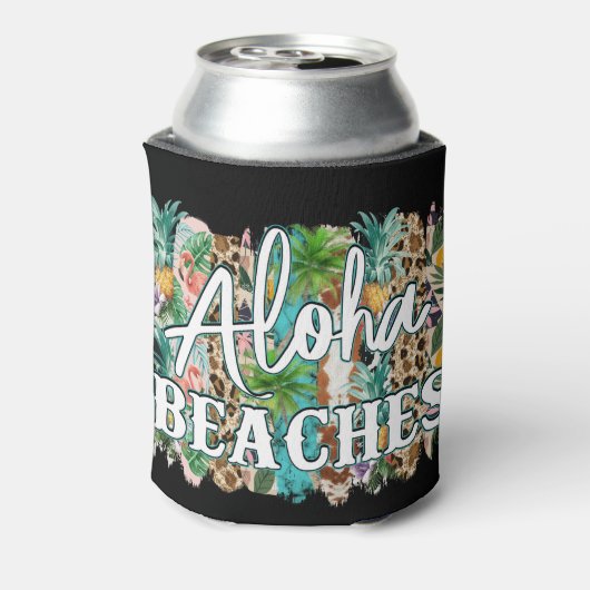 Aloha stranden! Blikjeskoeler (Blikje Achterkant)