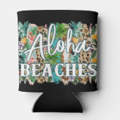 Aloha Stranden! Koelbox Blikjeskoeler (Achterkant)