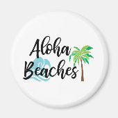 aloha stranden magneet (Voorkant)