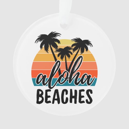 Aloha STRANDEN Ornament (voorkant)