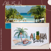 Aloha stranden! Strandlaken