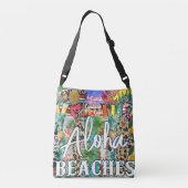 Aloha Stranden Tote Crossbody Tas (Achterkant)