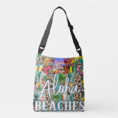 Aloha Stranden Tote Crossbody Tas (Voorkant)