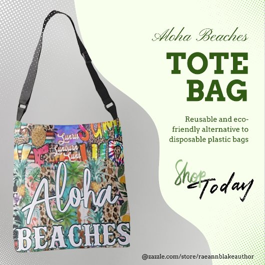 Aloha Stranden Tote Crossbody Tas