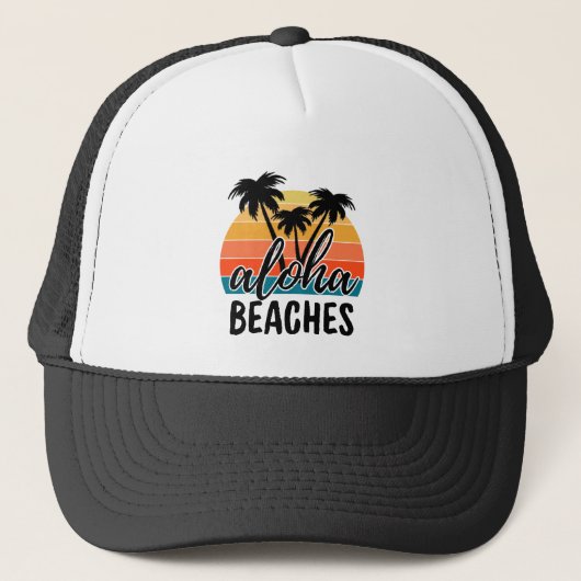 Aloha-stranden Trucker Pet (Voorkant)