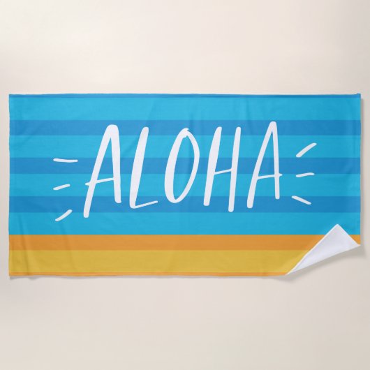 Aloha Strandlaken (Voorkant)