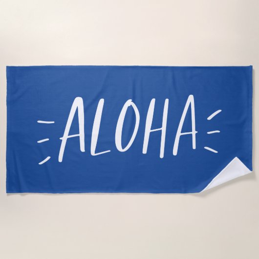 Aloha Strandlaken (Voorkant)