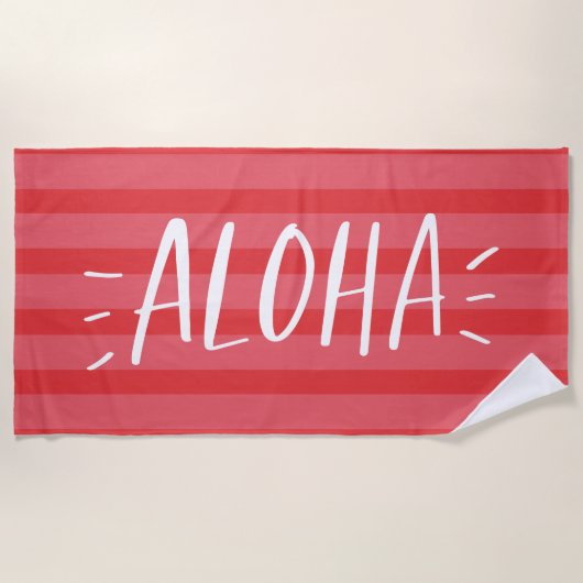 Aloha Strandlaken (Voorkant)