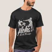 Aloha strandparadijs t-shirt (Voorkant)