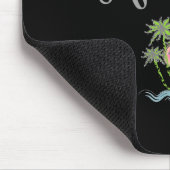 Aloha strandt Hawaiian Style Summer Tropical Black Muismat (Hoek)