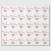 Aloha strandt Hawaiian Style Summera Cadeaupapier (Vlak)
