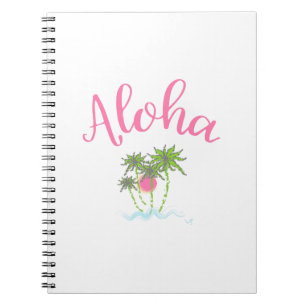 Aloha strandt Hawaiian Style Summera Notitieboek