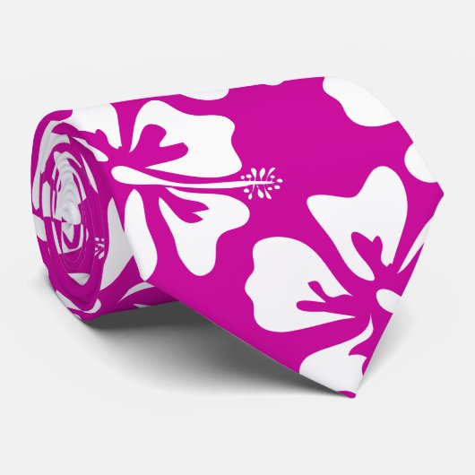 Aloha stropdas voor tropen strand bruiloft (Opgerold)