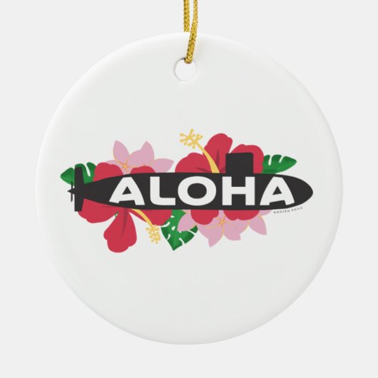 Aloha Submarine - Holiday Ornament (Voorkant)