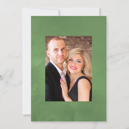 Aloha Summer Beach Wedding Save the Date (Achterkant)