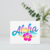 Aloha Summer Briefkaart (Staand voorkant)