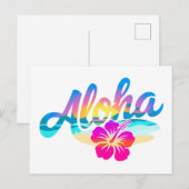 Aloha Summer Briefkaart (Voorkant / Achterkant)