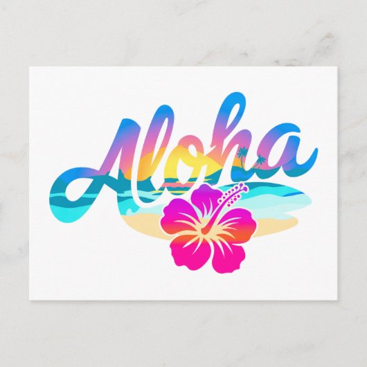 Aloha Summer Briefkaart (Voorkant)