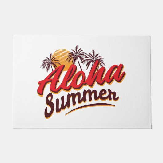 Aloha Summer Deurmat (Voorkant)