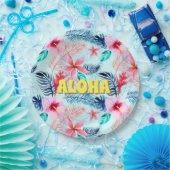 Aloha - Summer Edition Papieren Bordje (Feest)