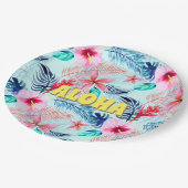 Aloha - Summer Edition Papieren Bordje (Gekanteld)